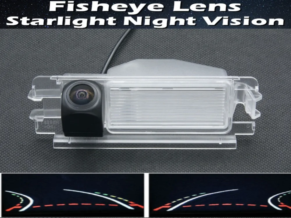 

1080P Fisheye Lens Trajectory Tracks Car rearview camera for 2013 Renault Dacia Duster Night Vision Reverse Parking Car Camera