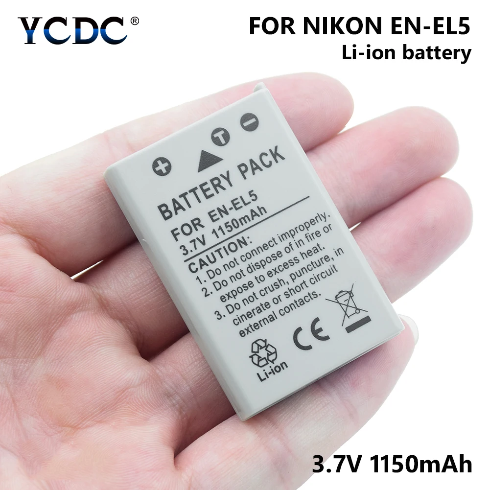EN EL5 RU ENEL5 Перезаряжаемые Камера Батарея для Nikon Coolpix 3700 4200 5200 P100 P3 P4 P500 P510 P5000 P5100 P6000