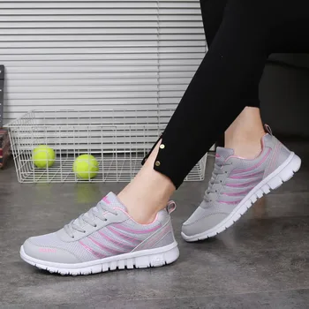 

Women sneakers running shoes 2019 mesh outdoor sport shoes woman breathable female sneakers women shoes zapatillas mujer
