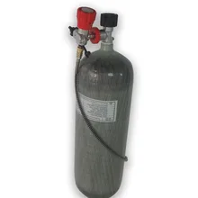 AC109100 заправка весь набор 9L 4500Psi 300Bar цилиндр из углеродного волокна+ калибровочный клапан+ заправочная станция со шлангом+ Защитная чашка