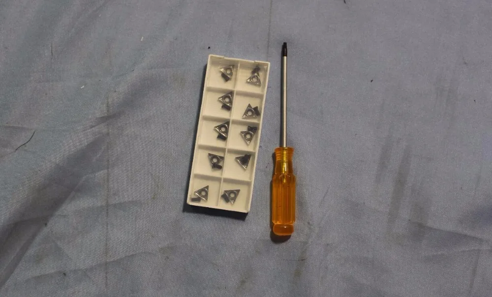 

BIT(THREE SIDE) of MST-8700 Lathe Drive machine 10pcs/lot+ one screwdriver as gift