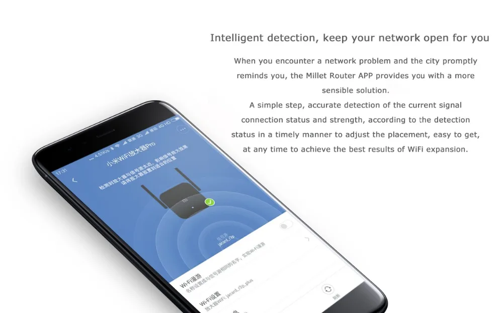 Xiao mi WiFi усилитель Pro 300MBPS Repetidor покрытие сигнала 2,4G WiFi ретранслятор расширитель Roteador mi беспроводной маршрутизатор