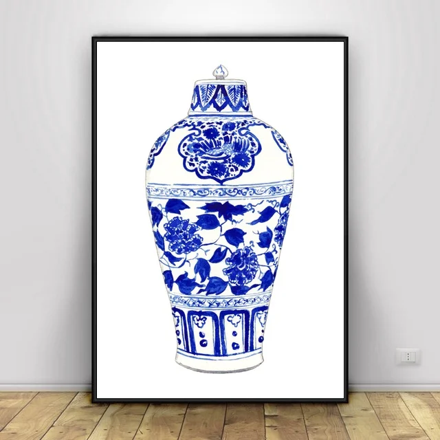 

Chinoiserie Asian Decor Chinese Art Modern Art Canvas Prints Painting Posters Living Room Home Decoration Wall No Frame
