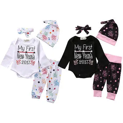 my first new year baby girl outfit