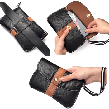 

Hand Strap Belt Clip Mobile Phone Leather Case Bags For Moto M,ZTE Project CSX Hawkeye,Blade V8 Pro/V7 Max/A2/V Plus/L5 Plus