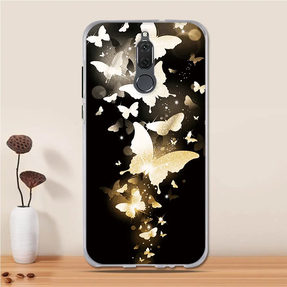 Чехол для Huawei Mate 10 Lite силиконовый мягкий чехол honor 9i чехлы симпатичный Nova 2i