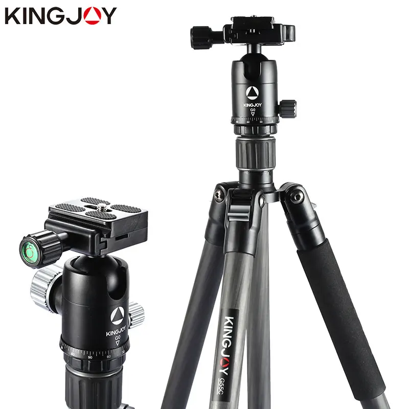  KINGJOY G55 Camera Tripode Flexible Stand Monopod Dslr For All Models Professional Video Para Movil