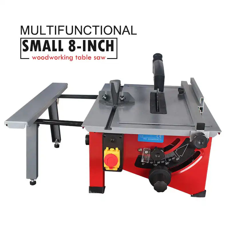 Multi function woodworking table planing small table saw bench drill