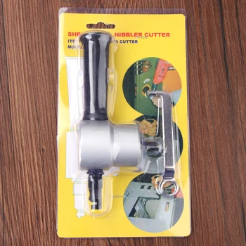 

Nibble Metal Cutting Double Head Sheet Tool Nibbler Saw Cutter Tool Drill Attachment Cutting Tool Power Tools in stock now