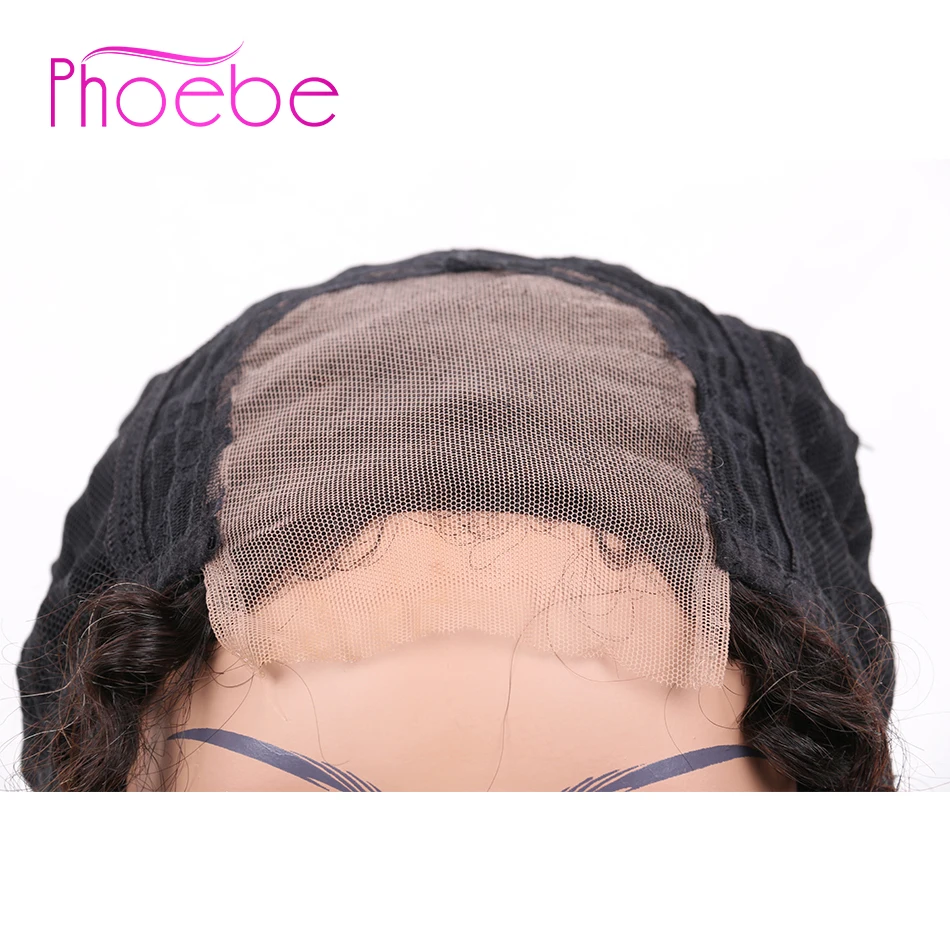 Phoebe волосы 4*4 100% человеческие кудрявые фронта человеческих волос Парики 10 &quot 22&quot