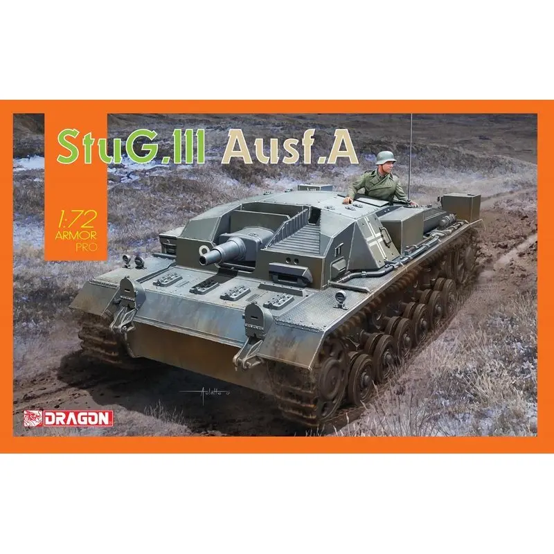 Набор моделей DRAGON 7557 1/72 StuG.III Ausf.A - Scale | Игрушки и хобби
