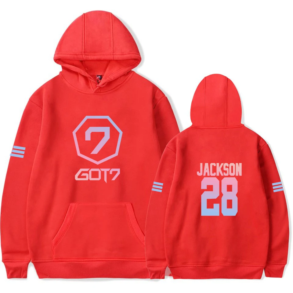 GOT7 Ifashion забавные поп Новинка модный стиль толстовки с капюшоном и свитшоты Для