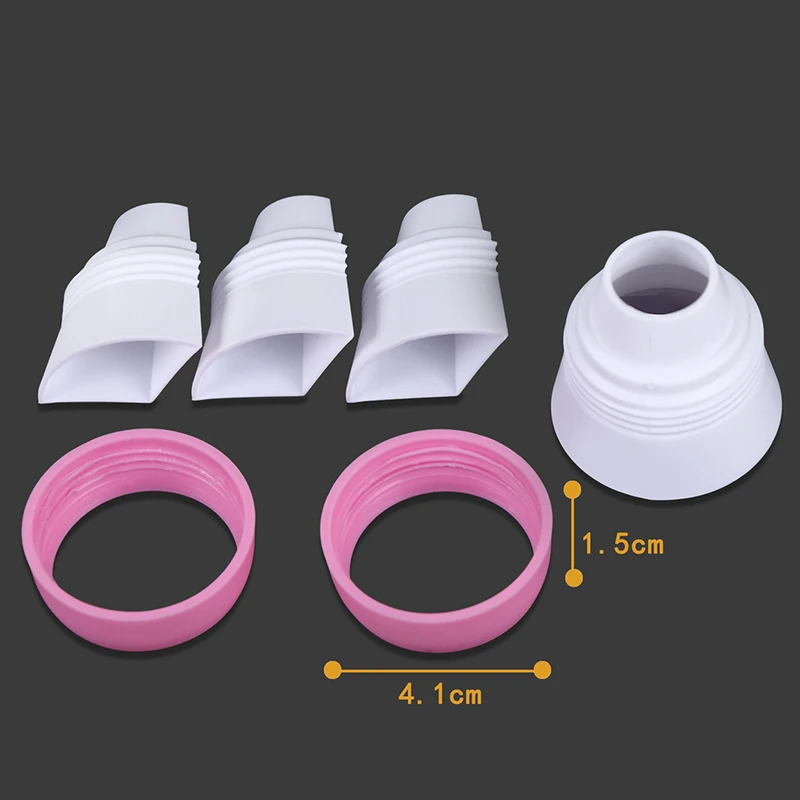 18PcsSet Easy Rose Icing Piping Russian Nozzles 16Pcs Nozzles+2Pcs Adaptor Converter Baking Decoration Cream Presser Pastry Tip7