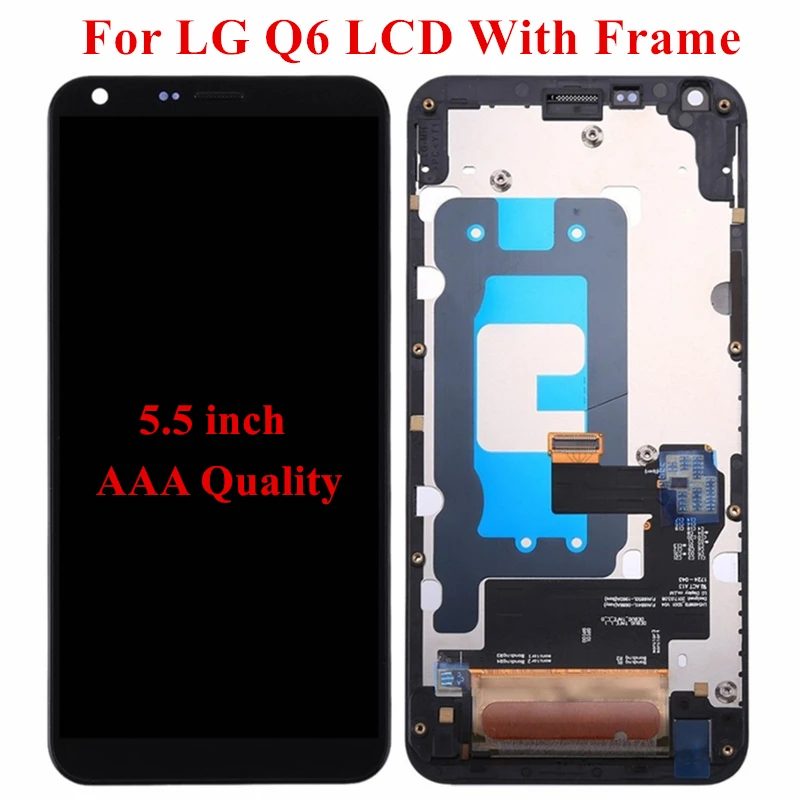 

AAA 5.5" For LG Q6 G6 Mini M700 M700 M700A M700Y US700 LCD Display Touch Screen With Frame Digitizer Assembly Replacement Parts