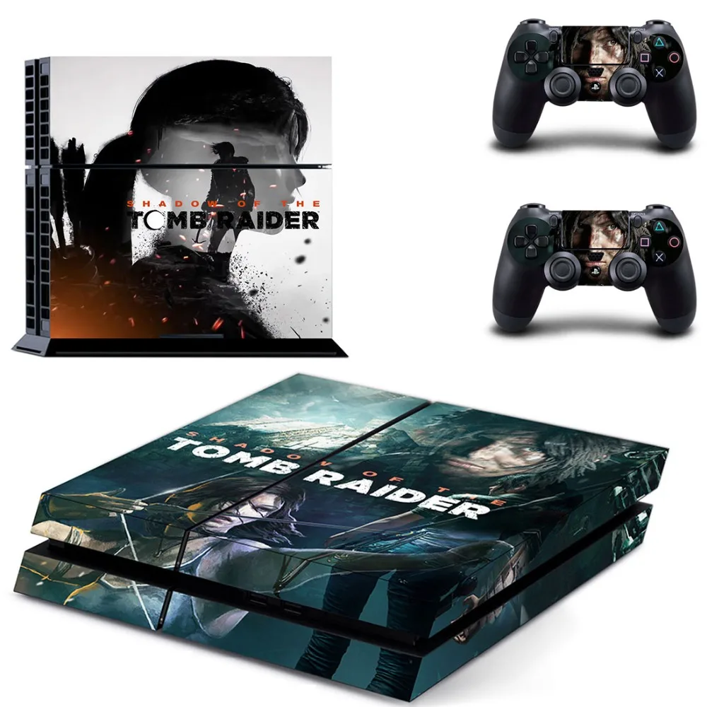 Shadow of The Расхитительница PS4 кожи Стикеры наклейка для Sony Игровые приставки 4