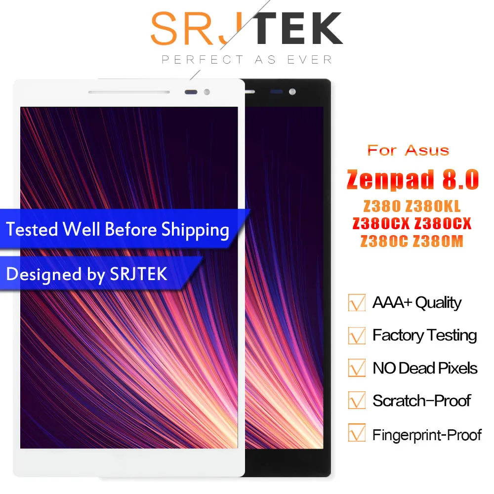 Оригинальный Для Asus Zenpad 8 0 Z380 Z380KL Z380CX Z380C Z380M P024 ЖК дисплей с сенсорным экраном