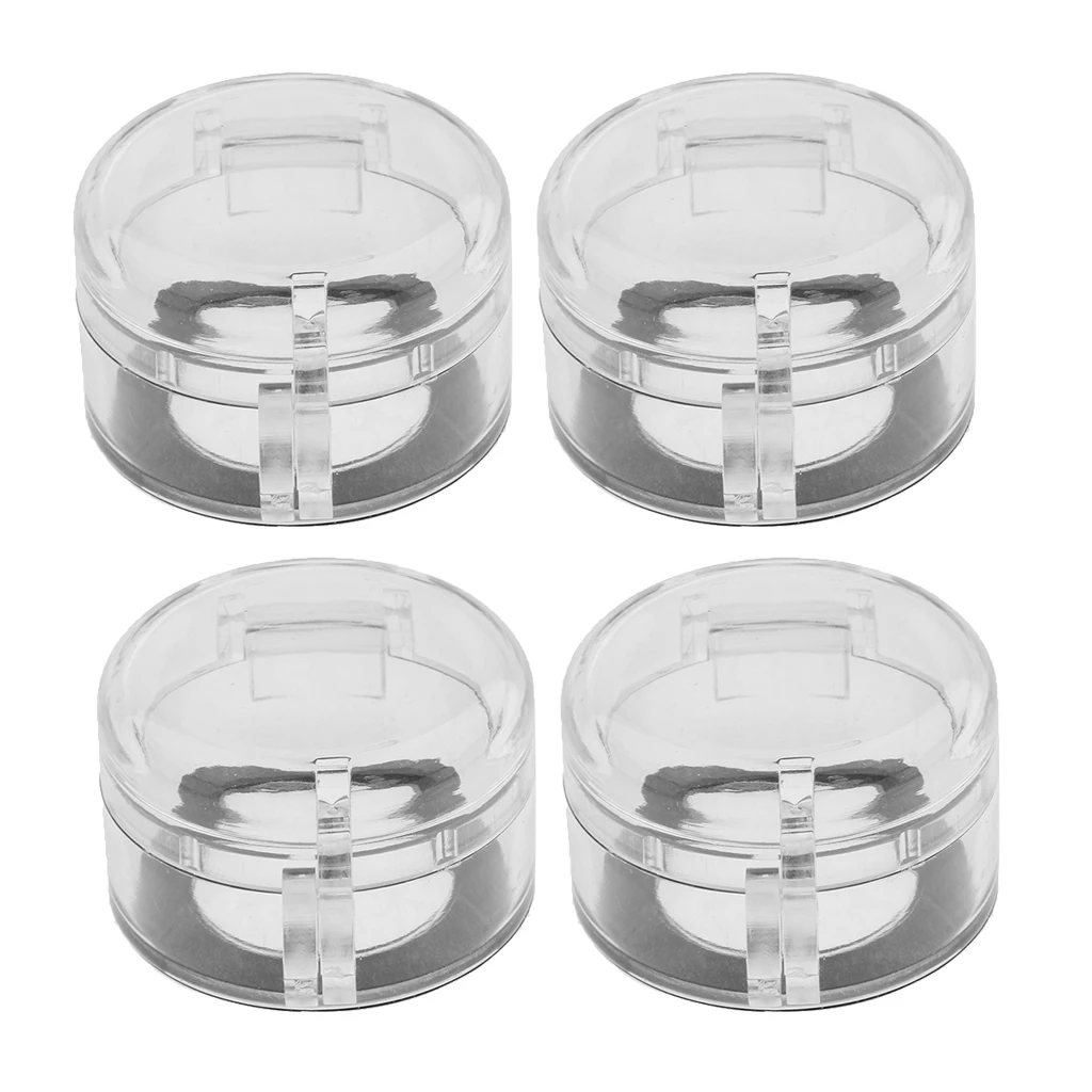 4PCS 30mm Universal Wall Switch Lockout Cover Oven Cooker Gas Hob Key Knob Covers