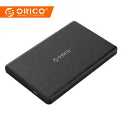 ORICO 2,5 дюймов TYPE-C HDD случае USB3.1 Gen1 5 Гбит Внешний жесткий диск Корпус только для 7 мм SSD Поддержка UASP