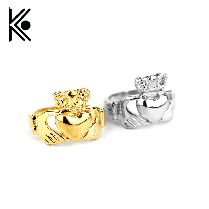 

Kingdom Hearts ring Crown ring love ring Zinc alloy Fashion jewelry Women's gift