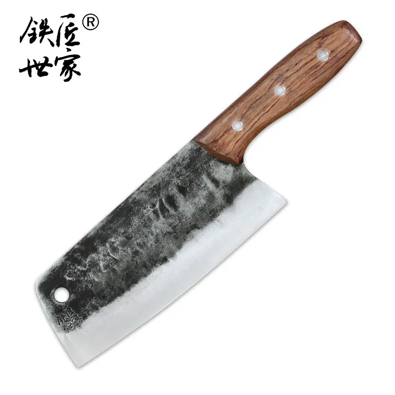Ручной Кованый нож шеф-повара из нержавеющей стали, нож для нарезки, китайские кухонные ножи, нож для овощей, рыбы, мяса, cuchillos de cocina
