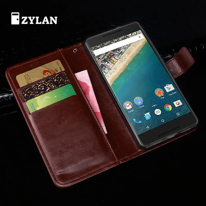 Роскошный кожаный чехол-бумажник для LG Google Nexus 5X в стиле ретро флип-чехол с