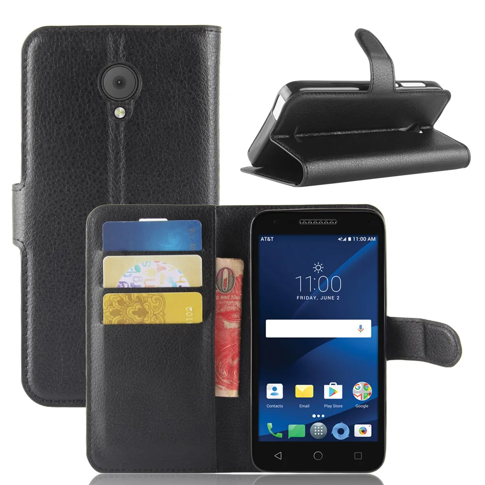 Ретро кошелек кожаный чехол для Alcatel Verso Cameox 5044R книга Стиль с держателей карт cameox |
