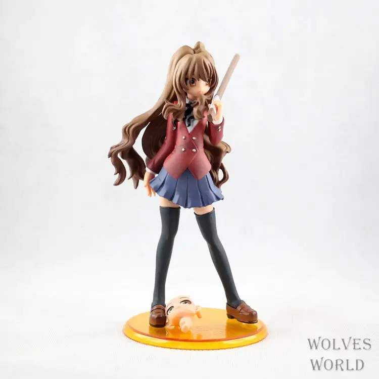 Аниме Фигурка 17 см Toradora Айсака Тайга 1/8 весы ПВХ фигурка Коллекционная модель