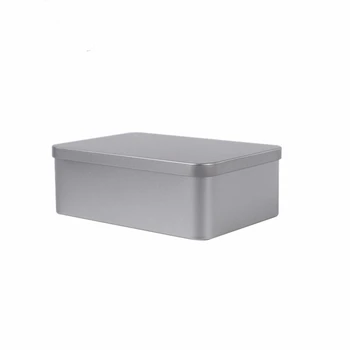 

159*110*53mm Metal Storage Box Drawer Organizer Glossy Tin Storage Box Key Coin Needle Tin Organizer Container Case 6 Pieces