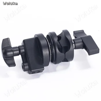 

Photography all metal magic head Big hole 25mm Flag Board Light frame Adapter Magic leg Universal Turntable clamp CD15 T02