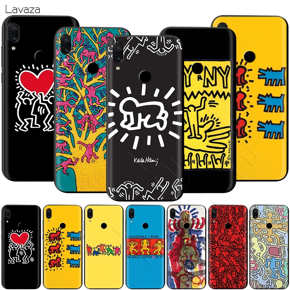 Чехол Lavaza Keith Haring Art Для Xiaomi 9T Pro CC9 A3 Redmi K20 7A для Huawei Honor 20 9X P20 Lite Nova 5i Y9 |