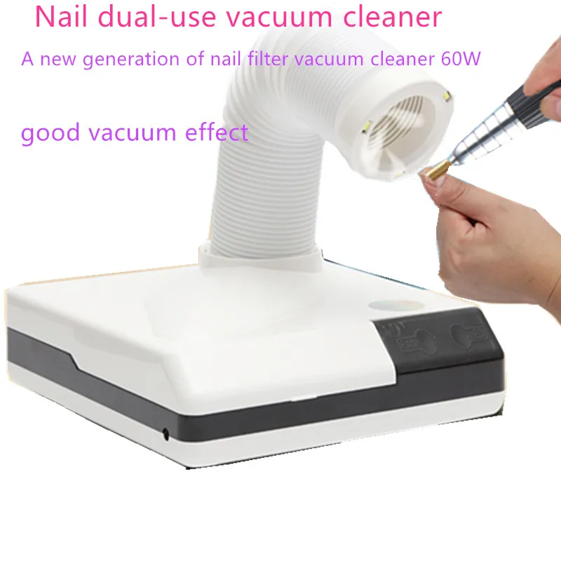 

60W new powerful nail vacuum cleaner vacuum cleaner telescopic elbow design fan vacuum cleaner vacuum cleaner 3800 rpm