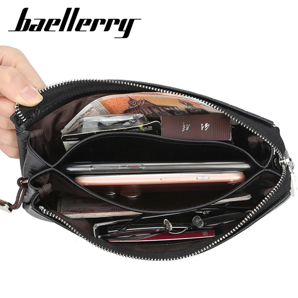 2019 Baellerry мужской клатч кошельки большая вместительность деловой бумажник из