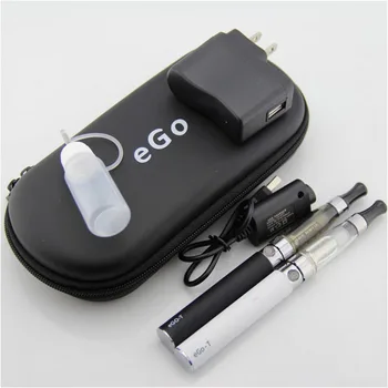 

1100mah Ego Ce4 and EGO Ce5 Double Kit Electronic Cigarette 2 in 1 Starter Kit Zipper Case E Cigarette Vape Kit