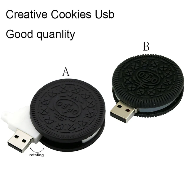 USB Flash Drives Cartoon Oreo Biscuits Model Memory Card Flash Disk