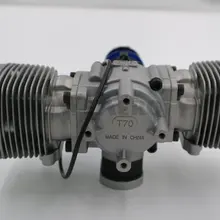 NGH 70CC 2-х тактный 2 цилиндровый бензиновый/бензиновый двигатель GTT70 аэрокамера для дистанционно управляемого самолета