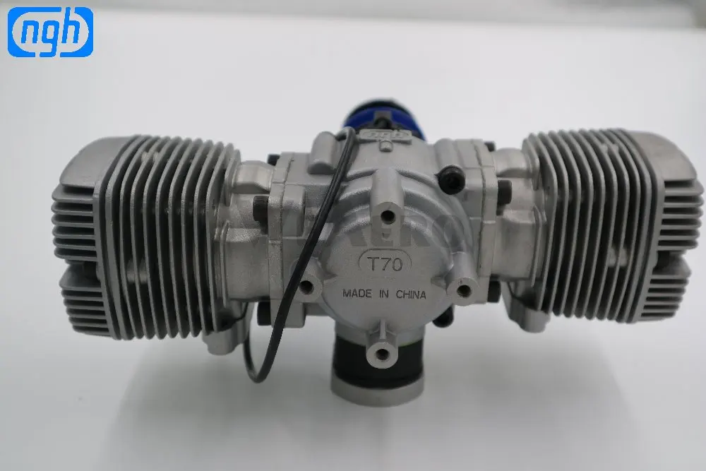 

NGH 70CC 2 Stroke 2 Cylinder Gasoline / Petrol Engine GTT70 for RC Airplane