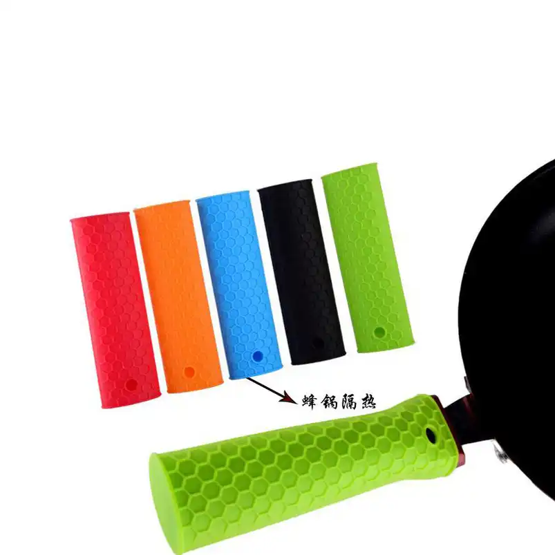 1Pcs Cookware Parts Unique Kitchen Silicone Pot Pan Handle Saucepan Holder Sleev