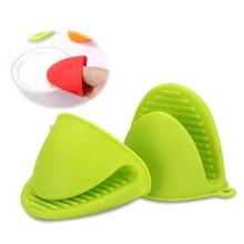 2 шт./лот, силиконовая ручка, прихватка для духовки, прихватки, жаростойкие кухонные перчатки, зажимы, силиконовые перчатки для выпечки, перчатки для барбекю, перчатки с зажимом для рук