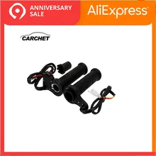 CARCHET Motorcycle Handlebar Motorbike Heating Handle Heated Grips Set Universal Motocross Handlebars Heated Grip For Honda