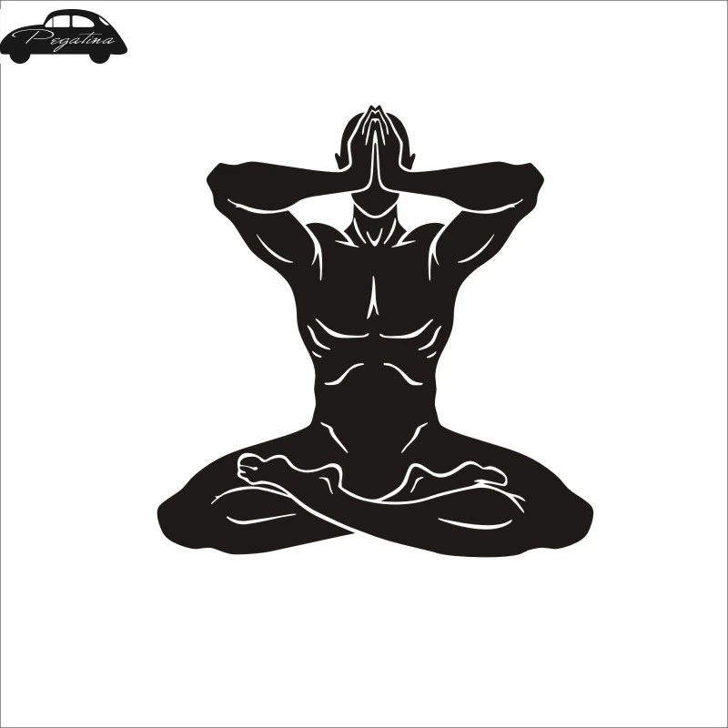 Наклейка для автомобиля OM Yoga наклейка &quotЙога&quot Muur s плакаты виниловые наклейки