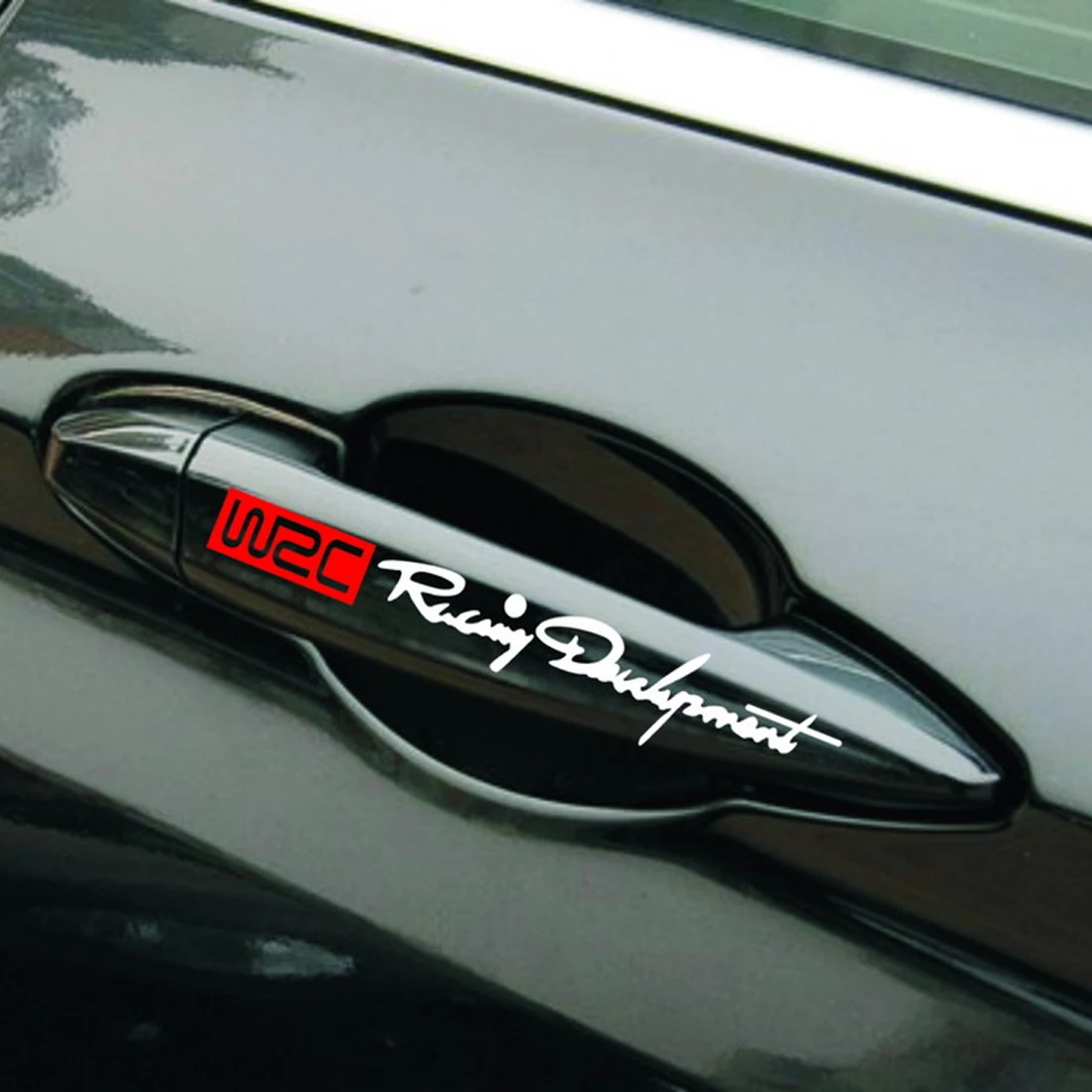 4 шт./набор наклейки на дверные ручки для Citroen C3 C4 C5 DS3 DS4 DS5 DS6 C1 C2 C6 C8 Fiat 500 renault megane 2