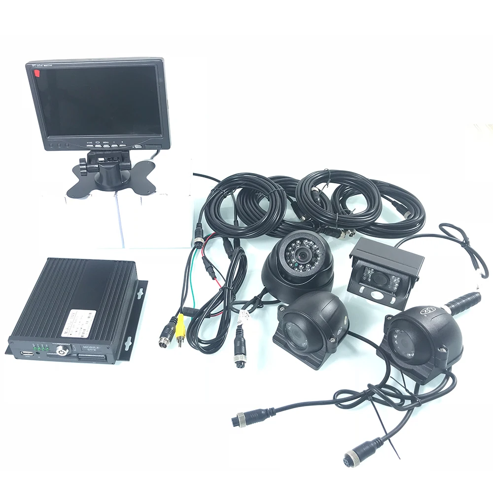  Produttori di genuino all'ingrosso 4 canali audio e video AHD960P analogico HD camion tour bus/tren