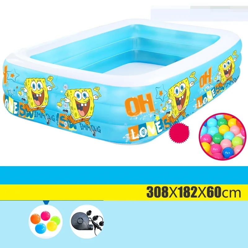 Version C Детские Opblaasbaar Gonflable Baignoire Взрослый Плавательный Бассейн горячая ванна для взрослых надувная Ванна - Цвет: Version C
