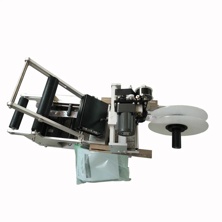 US $550.00 Semi automatic Round Bottle Labeling Machine Labeler With Hot Stamping Code Printer