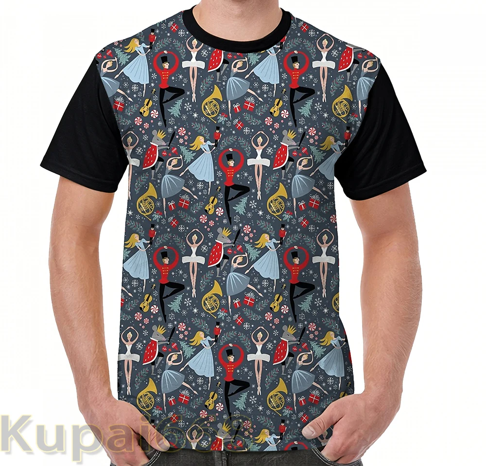 Забавная футболка с графическим принтом мужские топы футболки клараса