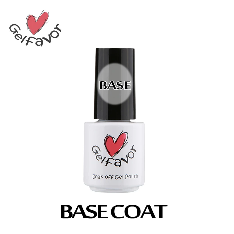 

Gelfavor Base Coat Gel Nail Polish Nails Surface Protect UV LED Varnish Tranparent Lacquer Soak Off Primer For Nails Manicure