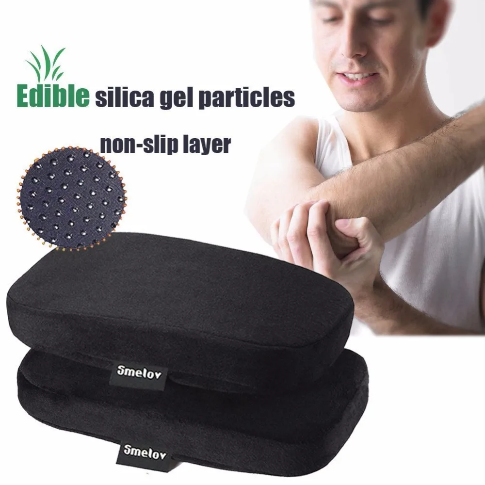 1pcs long Chair Armrest Pads cover Memory Foam Elbow brace Support Pillow for Home Office Chair 