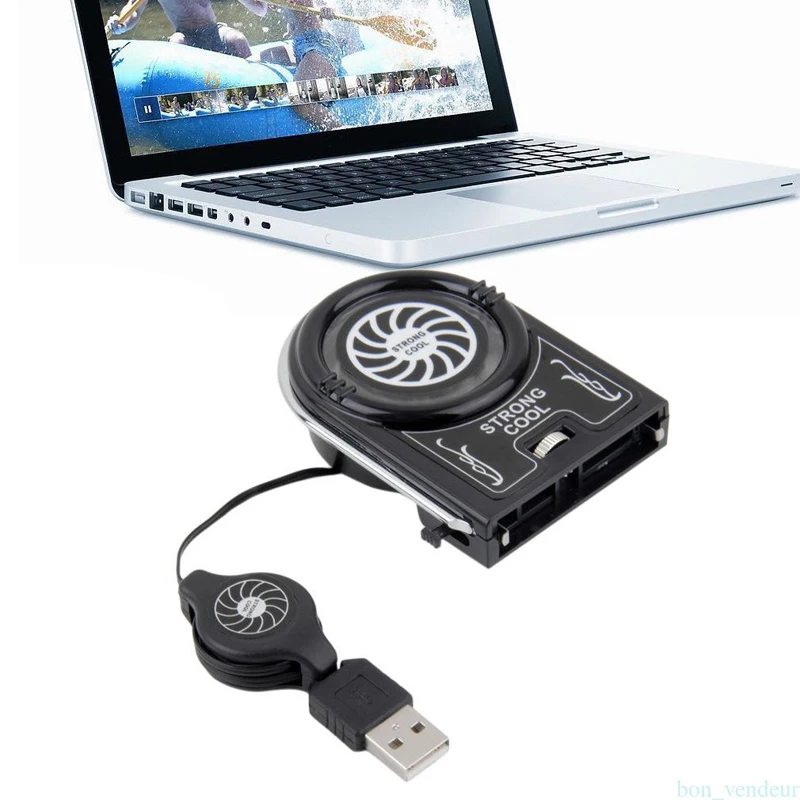 Мини-вакуумный крепкий охлаждающий воздух портативный компьютер USB Вентилятор Кулер ПК процессор Охлаждающий вентилятор для видеокарты USB гаджет