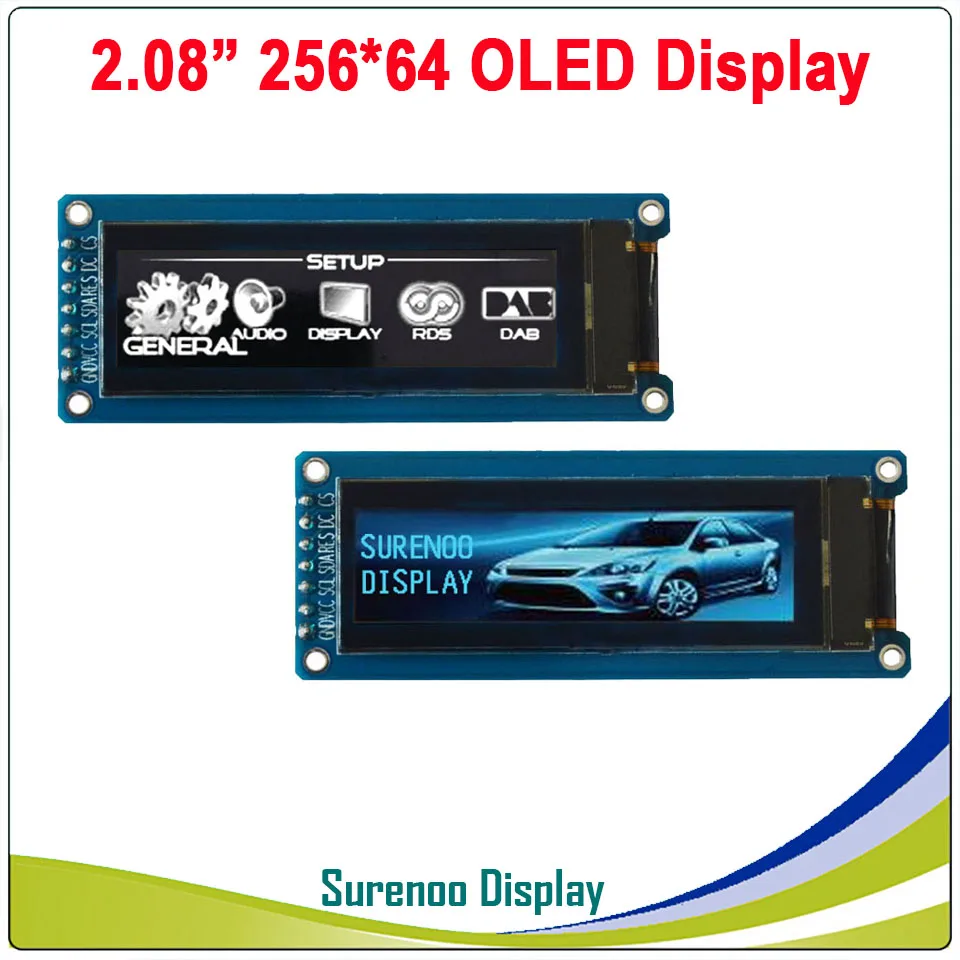 Реальный oled дисплей 2 08 &quot256*64 25664 графический ЖК модуль экран LCM SH1122 контроллер