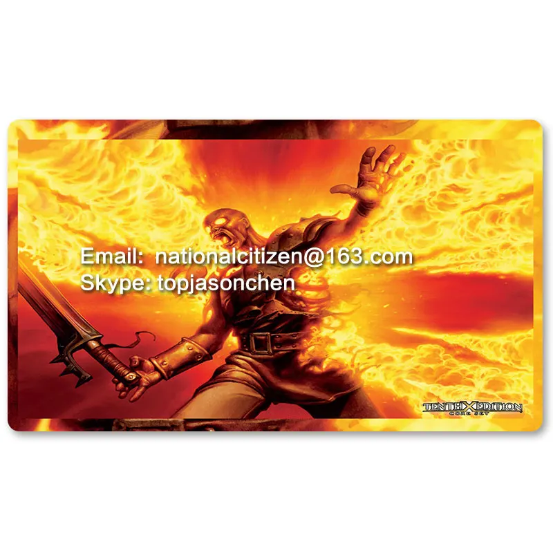 

Many Playmat Choices - Incinerate - MTG Board Game Mat Table Mat for Magical Mouse Mat the Gathering